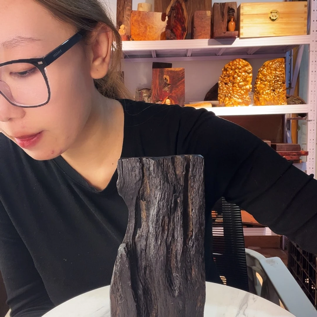 紫檀木类端景台手****基