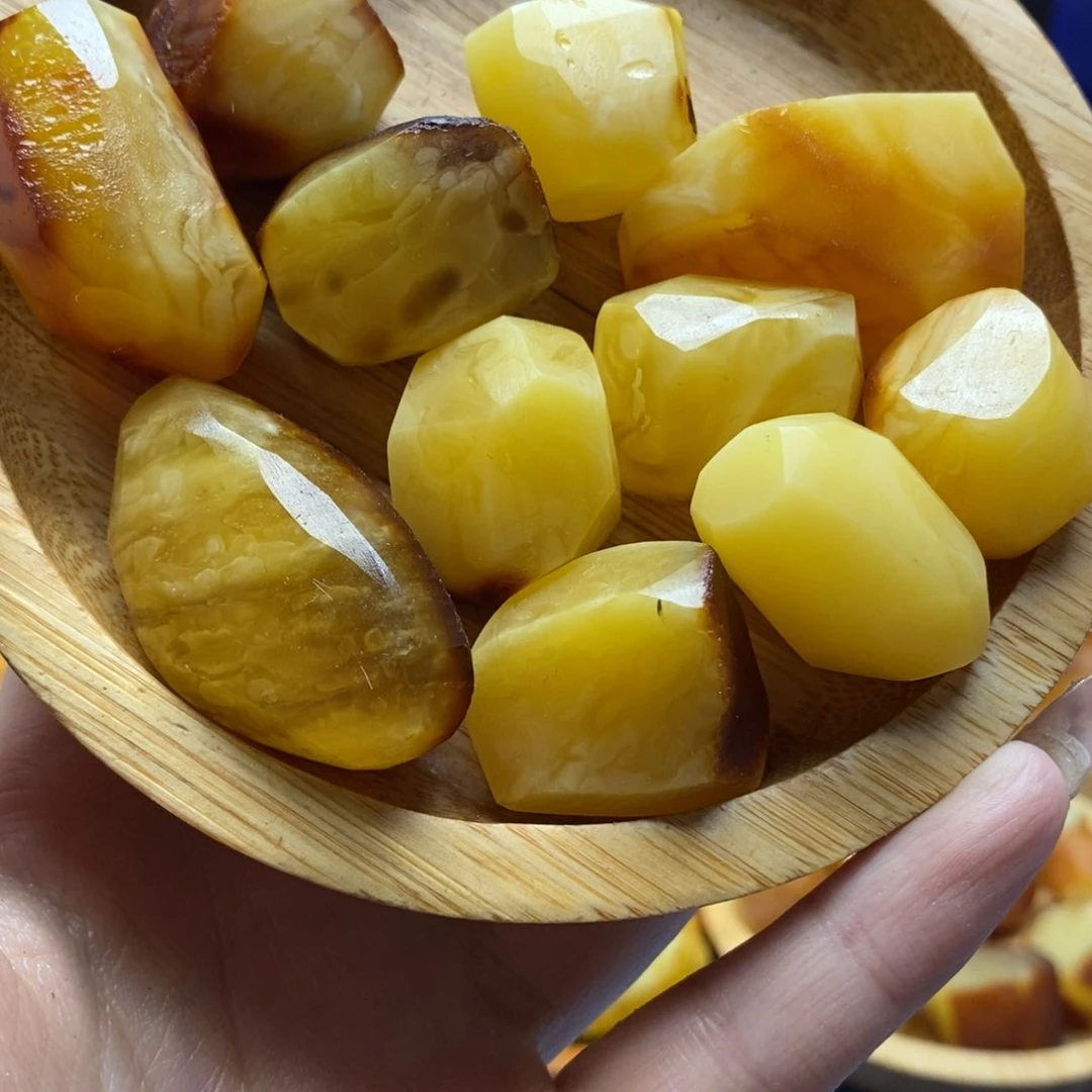 定制蜜蜡未镶嵌传世琥珀蜜蜡定制