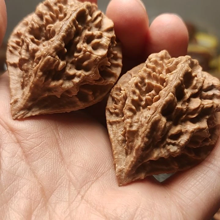 该***置吊坠文玩核桃微阴龙骨