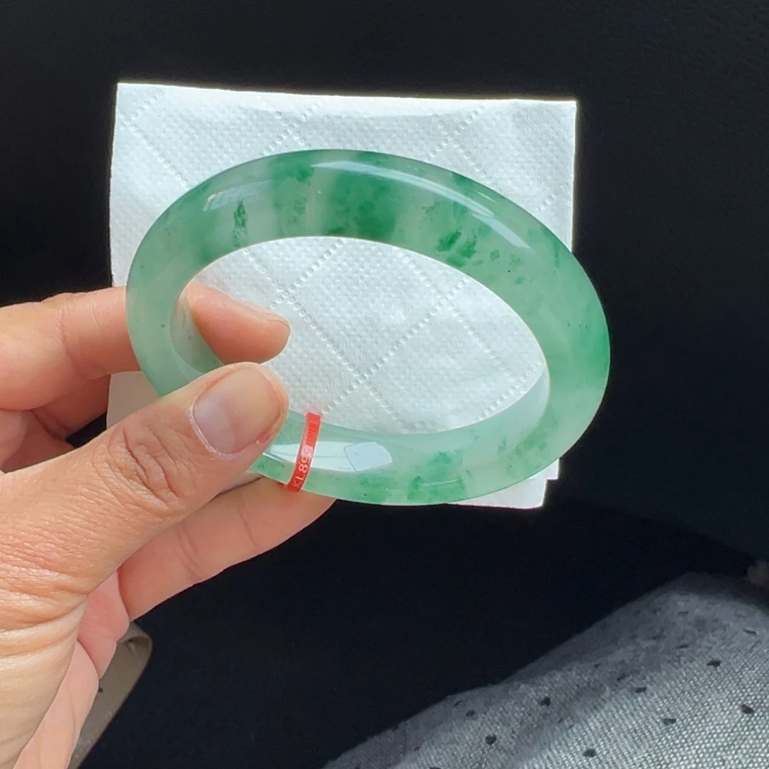 石英质玉未镶嵌手镯非洲翠5960