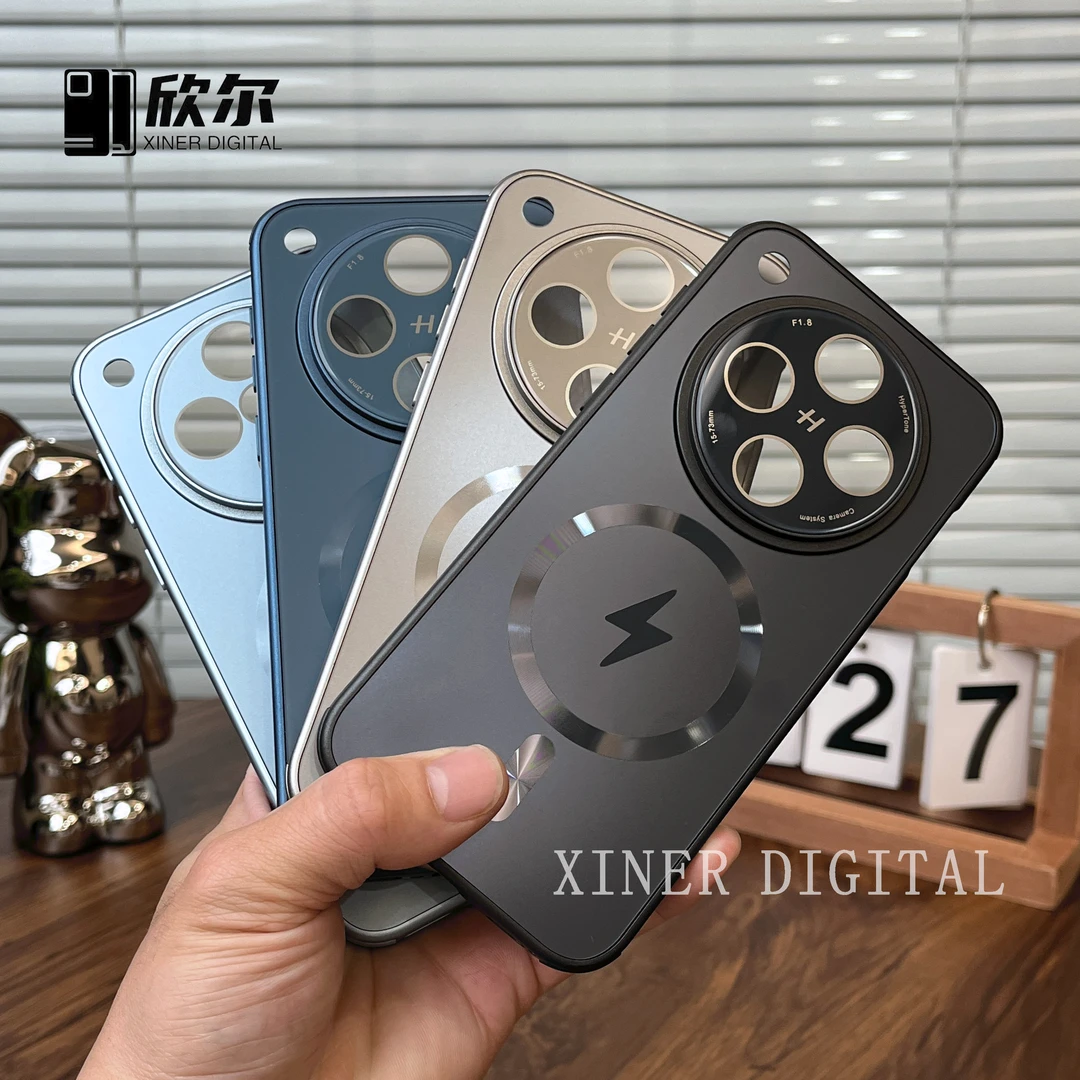 适用oppofindx8手机壳闪电磁吸圈Findx8pro镜头全包散热防摔硬壳