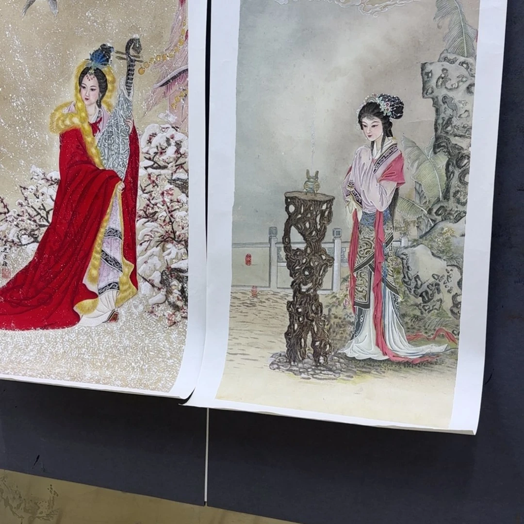 蘭***约国画国画老师作品刘