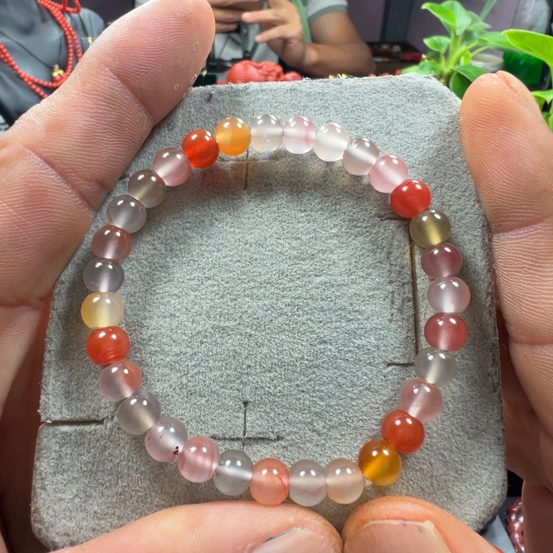 未镶嵌单圈6南红玛瑙