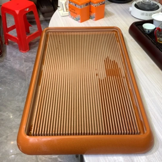 橙龙纹80-47-7大山电木茶盘11号