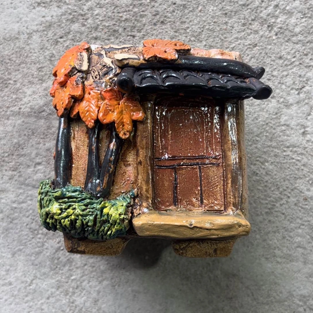 微瑕3号陶然花器手工制作