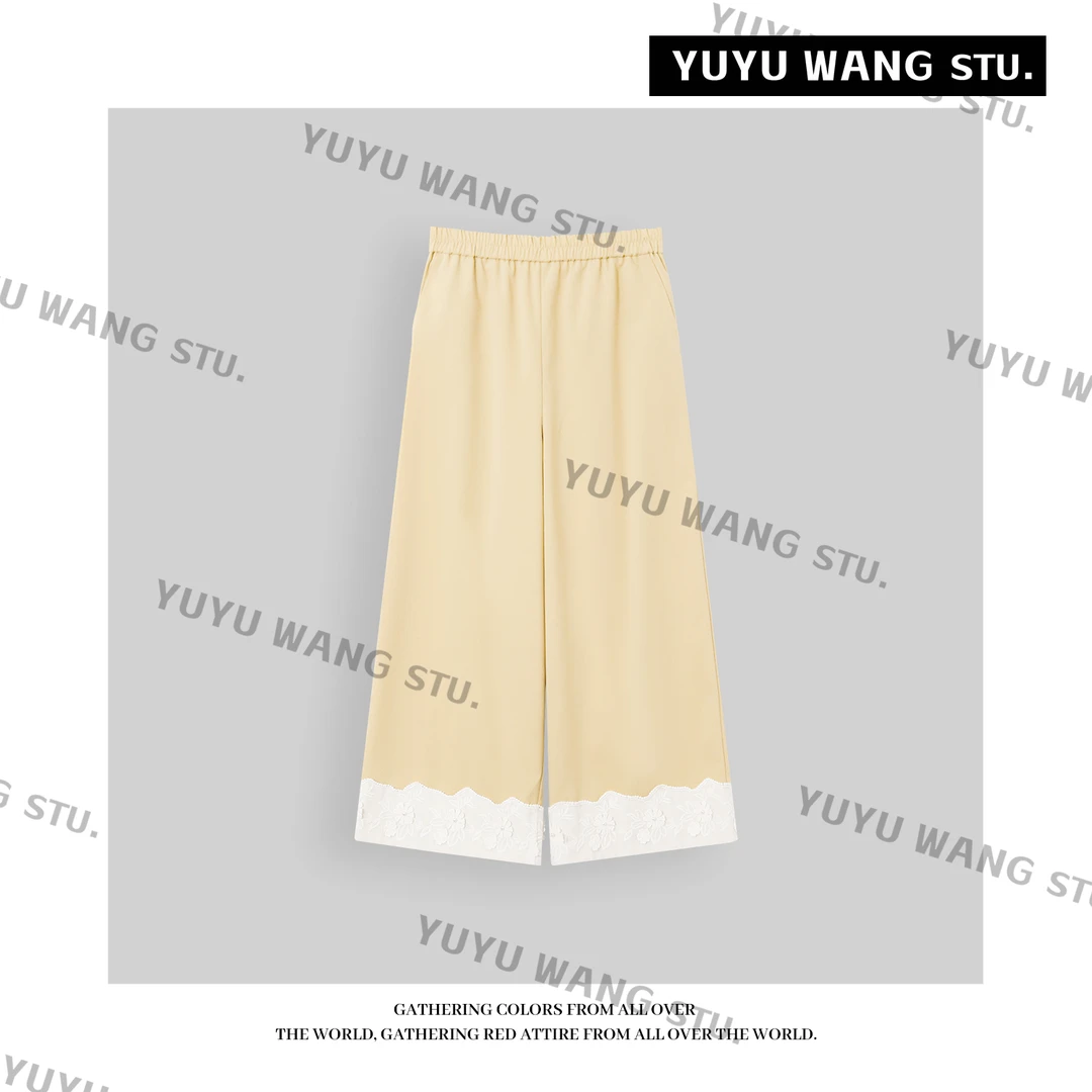 YUYU WANG 【稻香】裤子 RBZ2SC653蕾丝