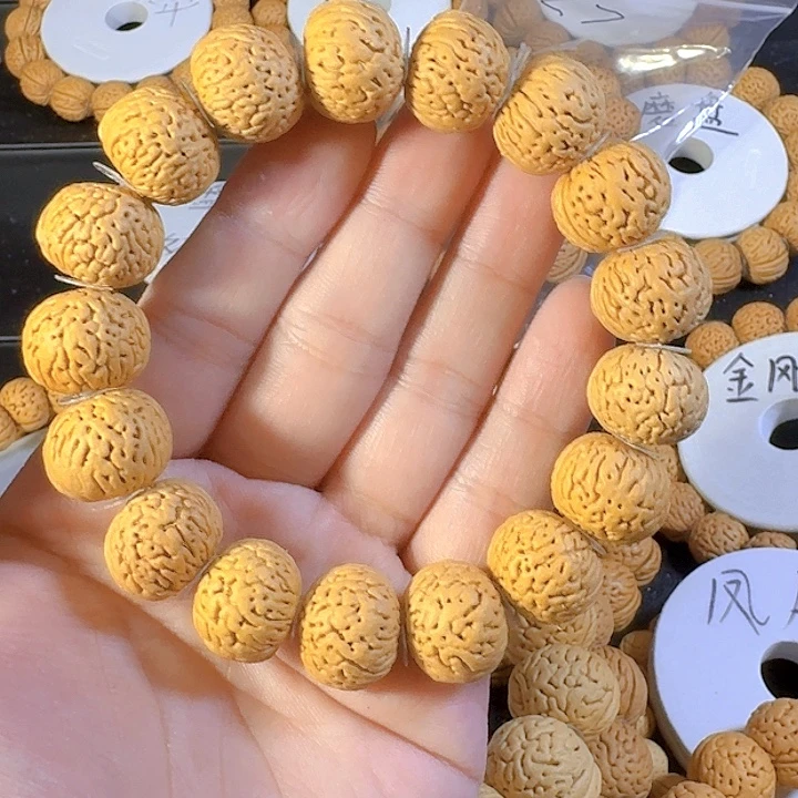 <***>吊坠桃核南瓜玻璃球