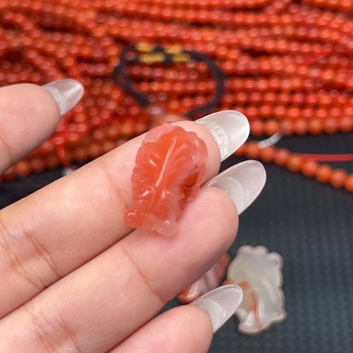 吊坠(不含链)未镶嵌南红玛瑙