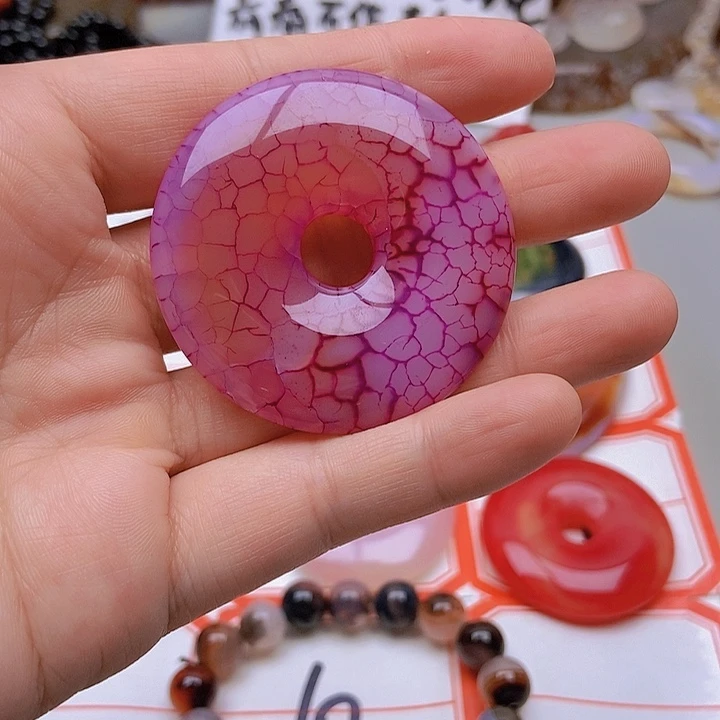 【闪购商品】未镶嵌玛瑙/玉髓珠宝半成品果*