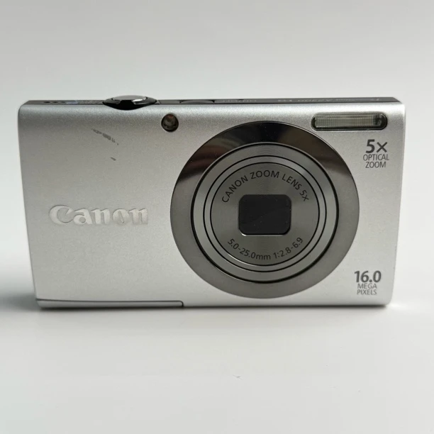 95新 Canon/佳能 a3200银色原盒1410万像素5倍变焦复古ccd