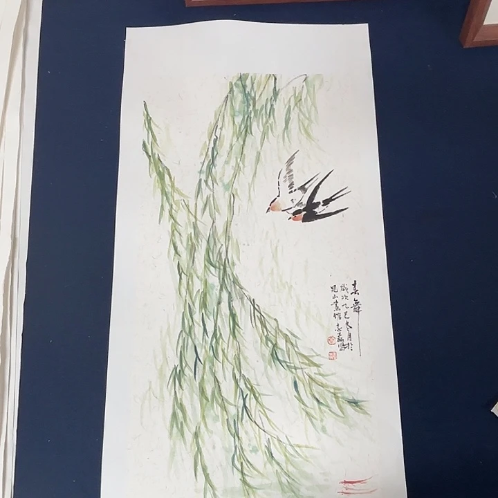 国画秦志磊国画作品60/30