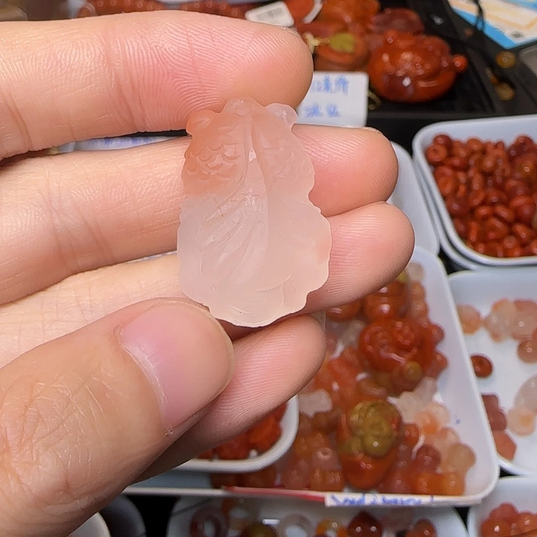 吊坠(不含链)未镶嵌南红玛瑙