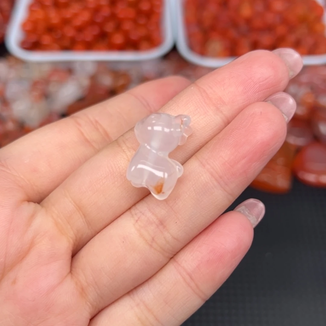 南红玛瑙未镶嵌吊坠(不含链)