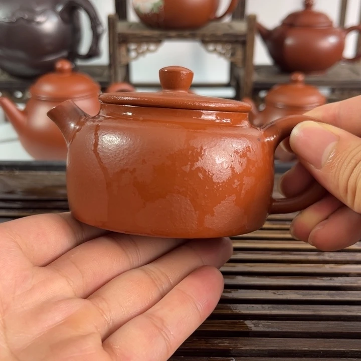 茶壶紫砂原矿紫砂手工制作