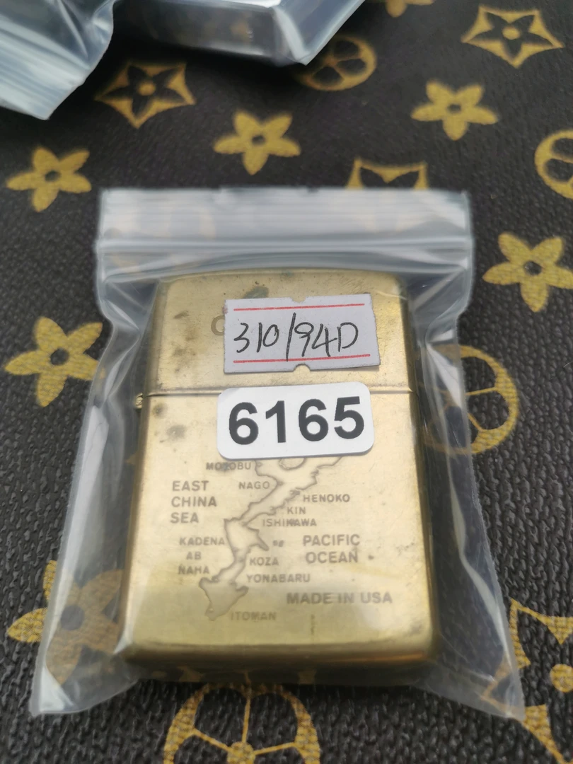 Zippo打火机回血94D铜底蚀刻题材-6165