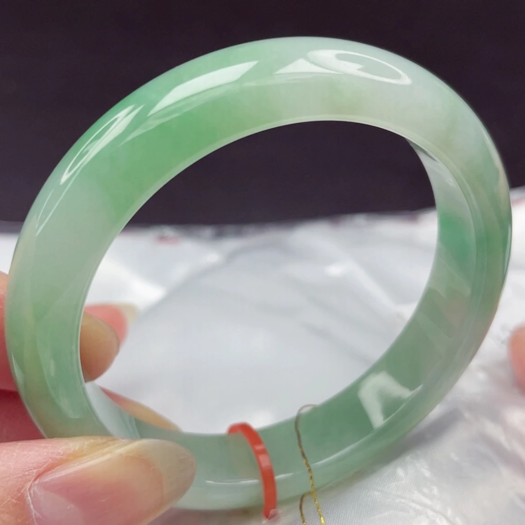 【闪购商品】未镶嵌手镯翡翠53+圈202