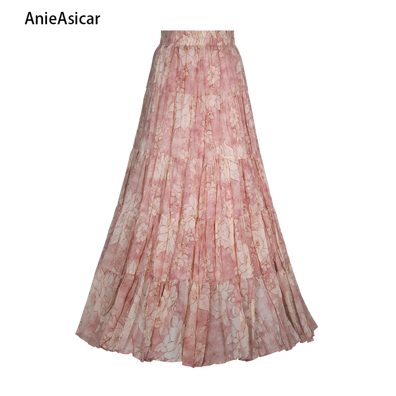 1602 夏季新款2025气质显瘦小众A字半身裙 Q3746