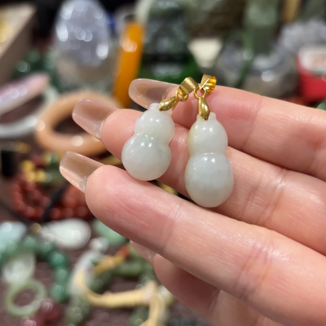 翡翠合金颈饰打包