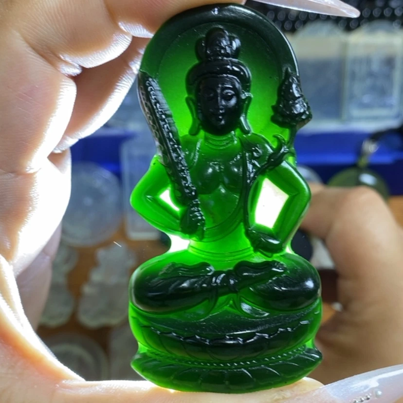 【闪购商品】蛇纹石玉未镶嵌颈饰