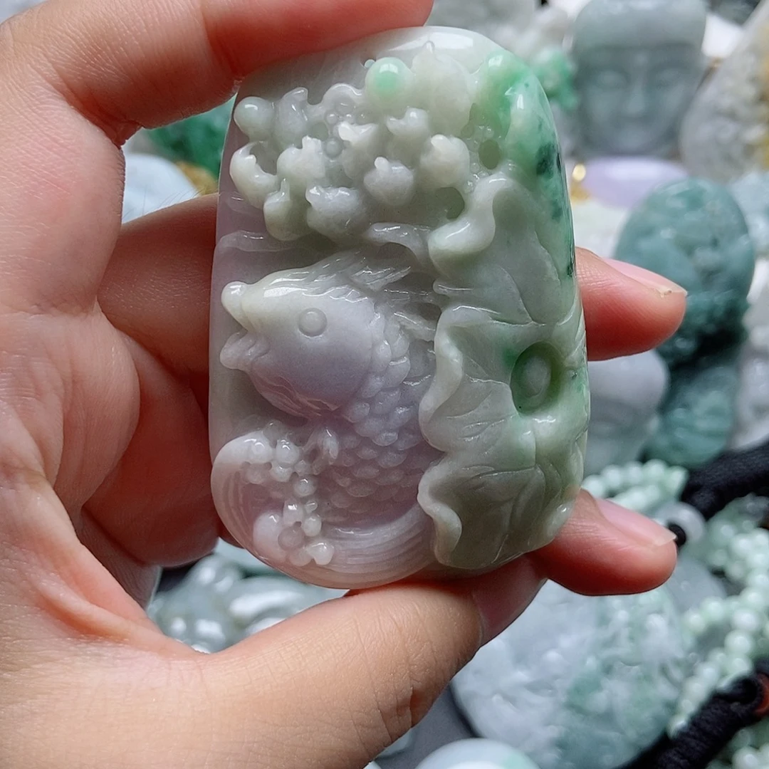 吊坠(不含链)未镶嵌翡翠1