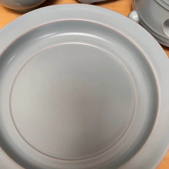 瓷片折沿盘一一一一一一一