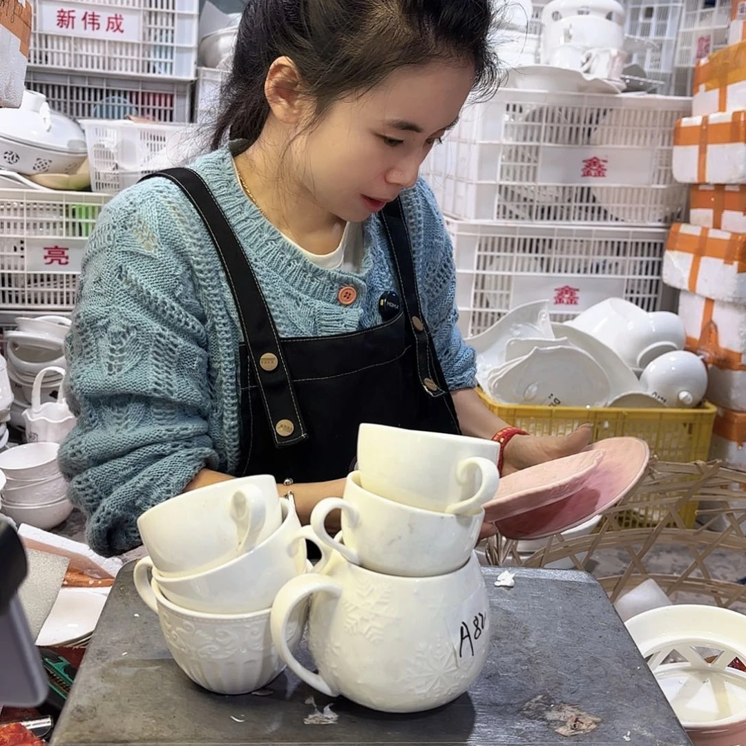 盘微瑕产品………六个杯