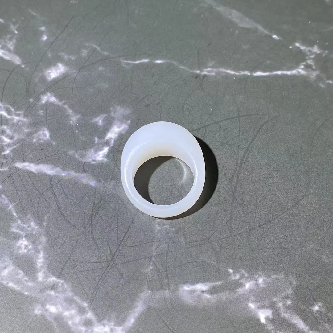 BY1231FZJT标232 北玉精选 和田玉戒圈 多样性发货