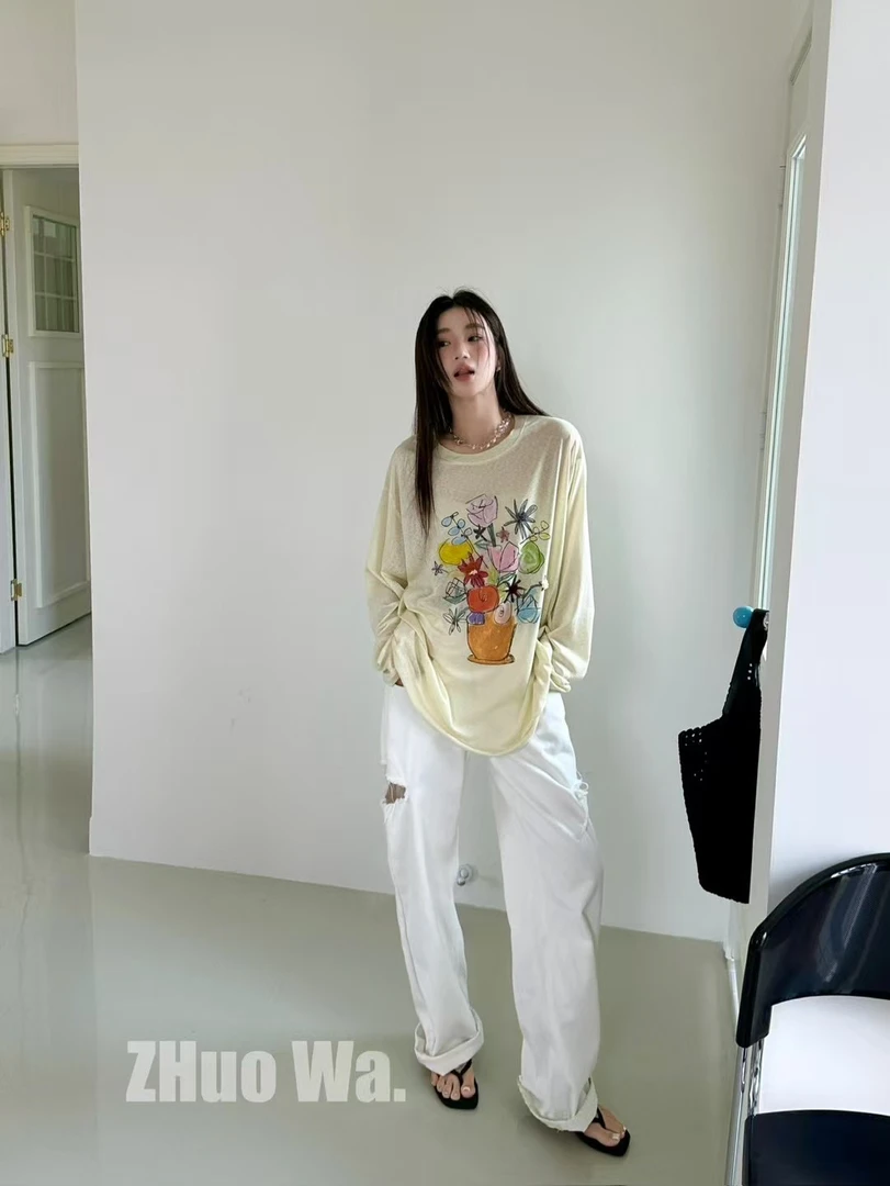 25年夏季新款百搭T恤衫卓娃3239