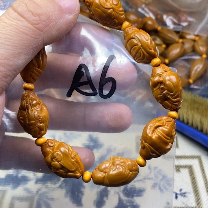 橄榄核手串/手链橄榄核雕工艺手串