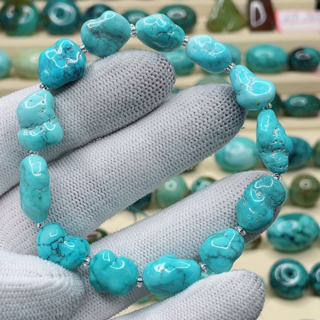 未镶嵌绿松石珠宝奇石