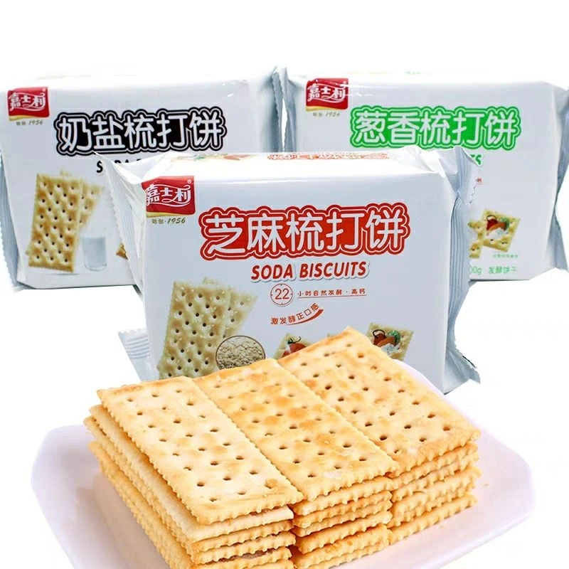 嘉士利100克苏打饼干