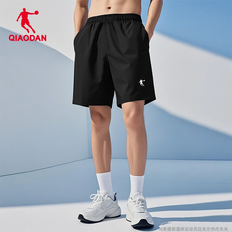 乔丹薄款冰丝短裤男2025夏季新款官方跑步运动五分裤训练健身裤男