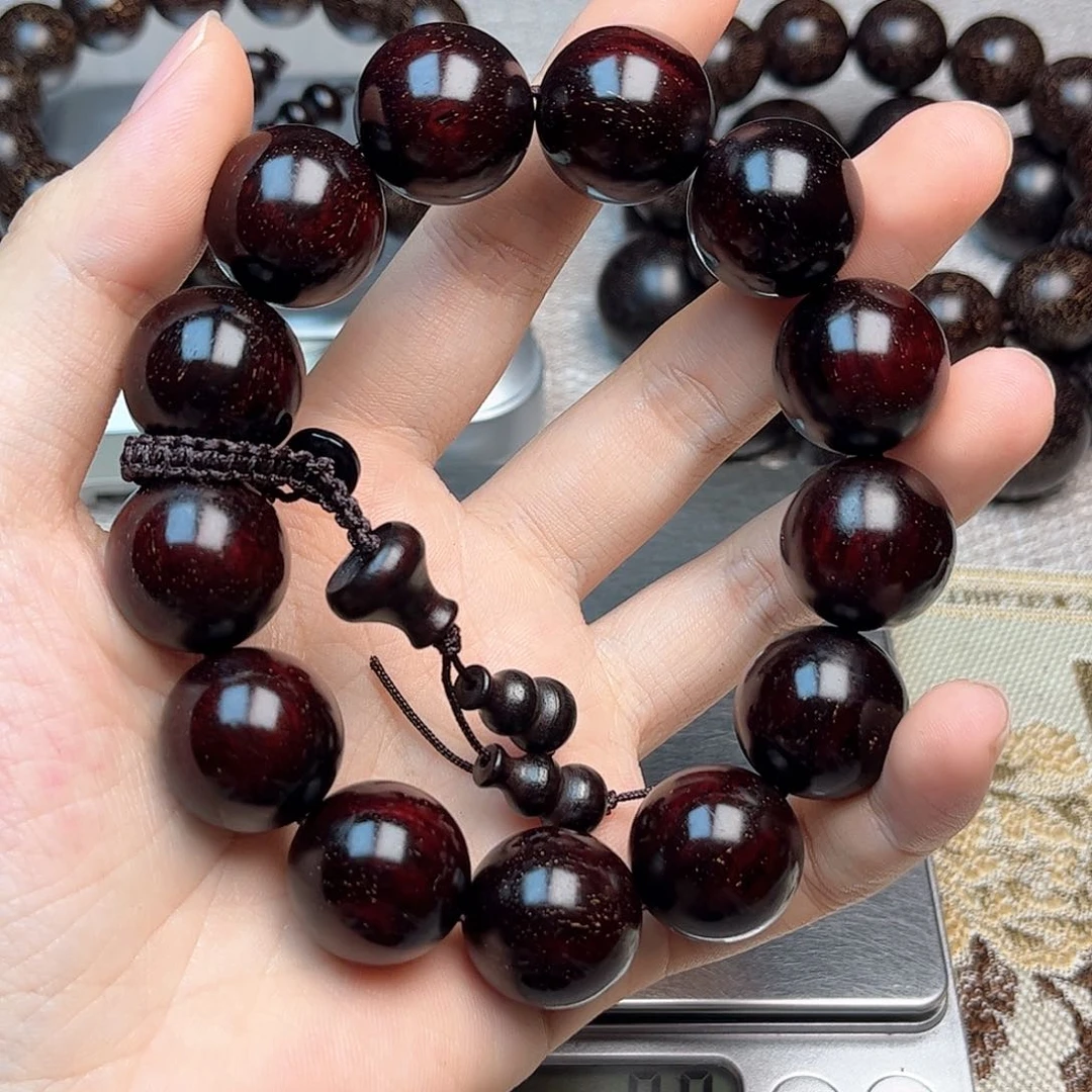 檀香紫檀（小叶紫檀）1.8x13多星