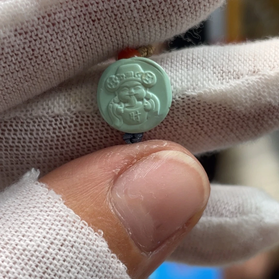 绿松石未镶嵌挂件