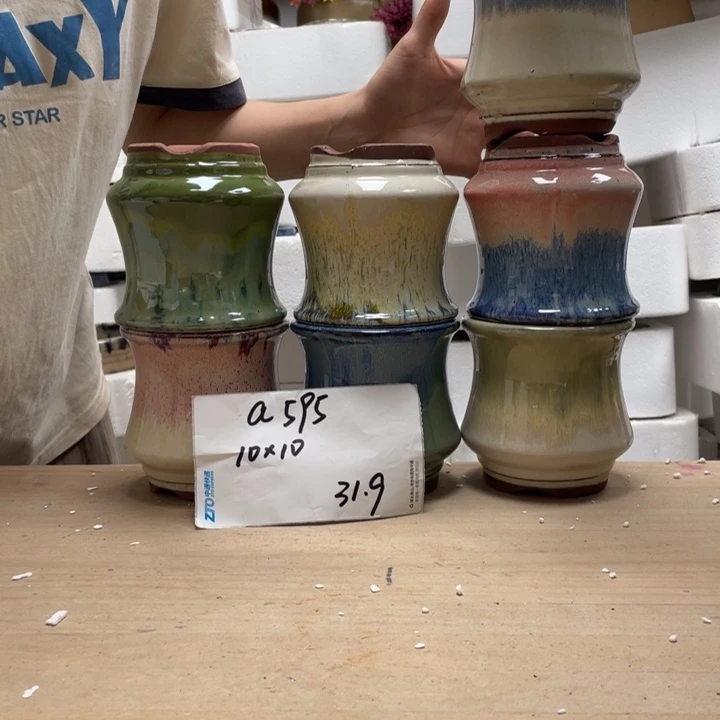 粗陶多肉花盆微瑕595