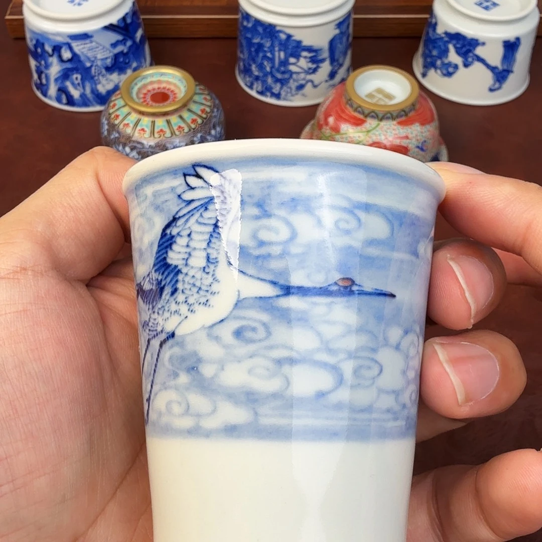 现代景德镇全手工全手绘茶具