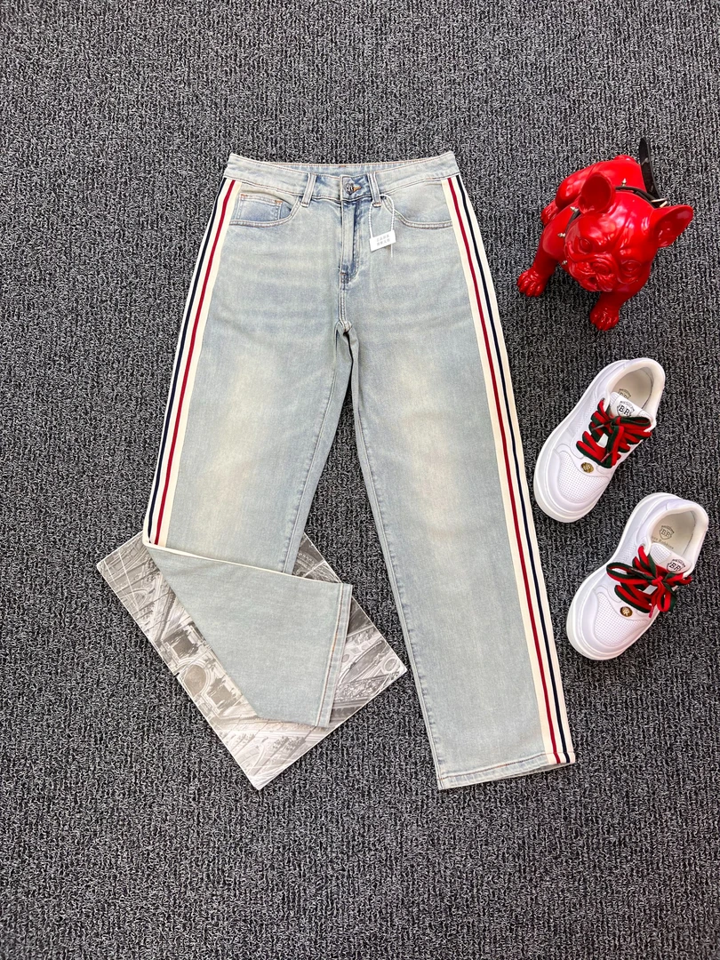 【JDKJ】2025春季新款潮品轻奢高端气质休闲男士牛仔裤K008