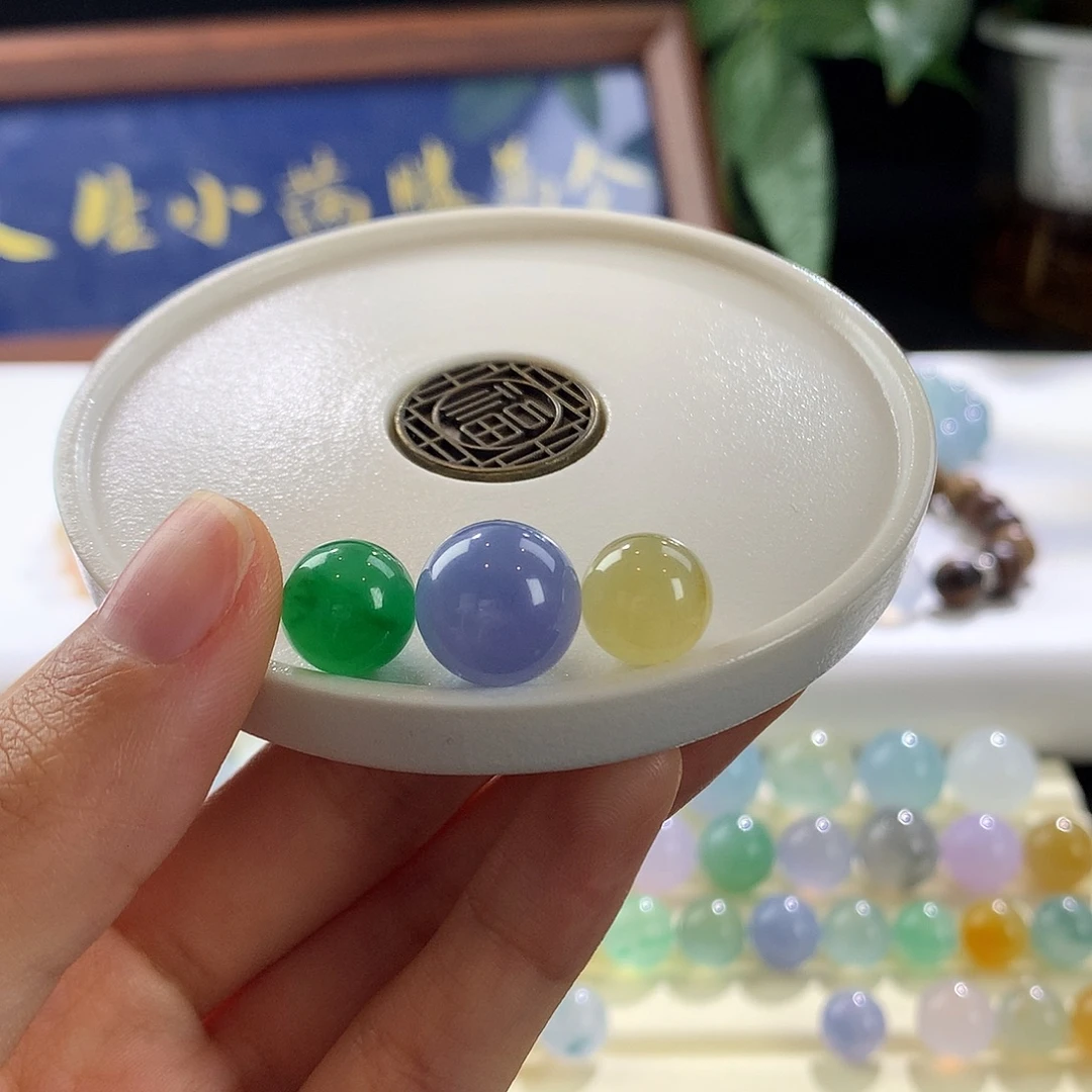 翡翠散珠翡翠珠子