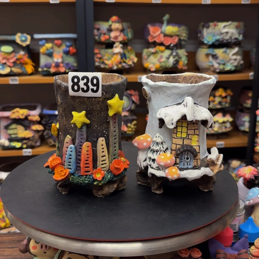 【闪购商品】粗陶手捏