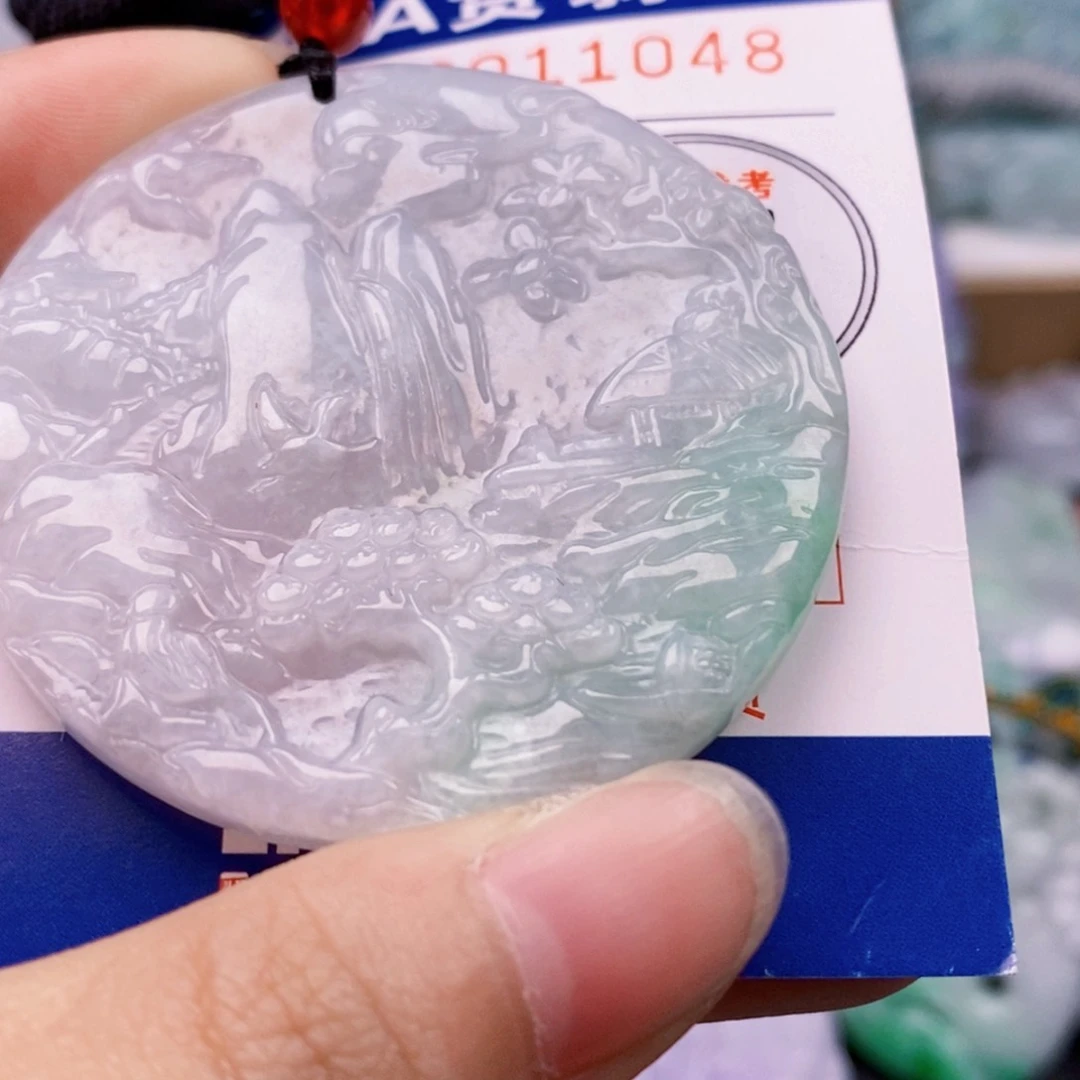 吊坠(不含链)未镶嵌翡翠