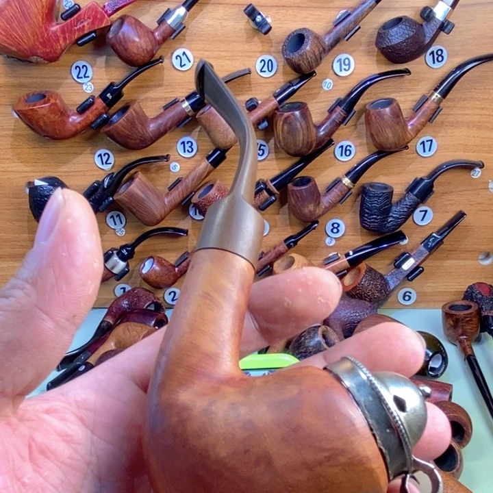 J***咚老斗手工防风帽石楠木烟斗