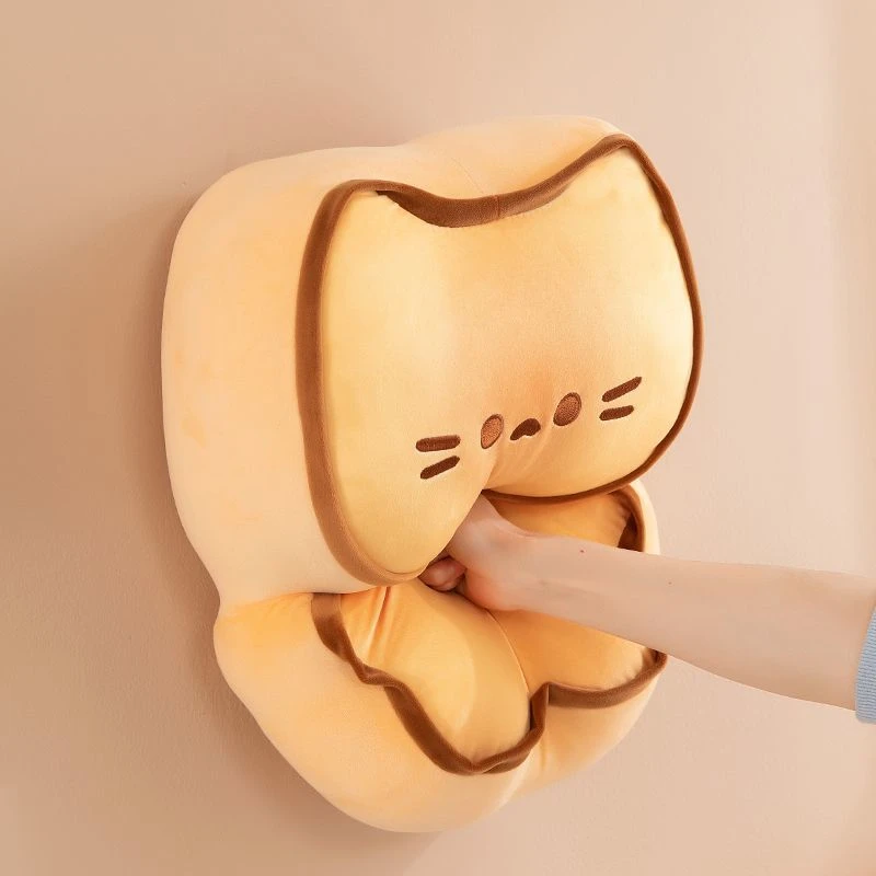 可爱黄油饼干猫咪玩偶娃娃闺蜜毛绒玩具猫猫公仔女孩抱枕儿童礼物