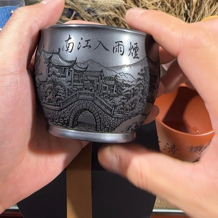 茶杯紫砂全手工紫砂主人杯