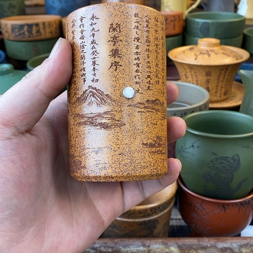 【闪购商品】紫砂杯子宜兴全手工紫砂杯