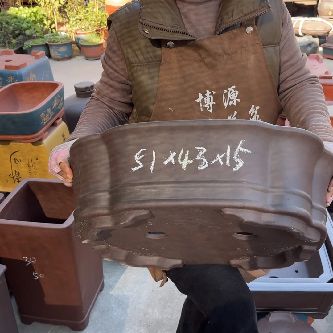 紫砂花盆盆景艺术