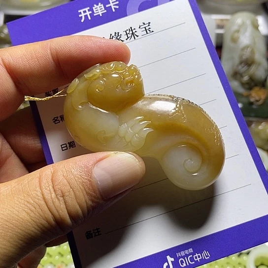 k***k未镶嵌和田玉挂件