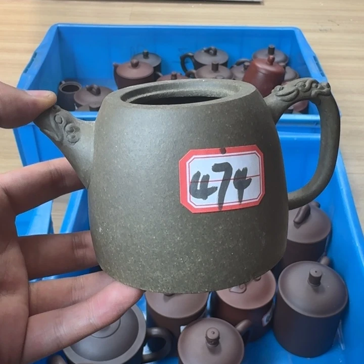 紫砂茶壶宜兴紫砂微瑕474
