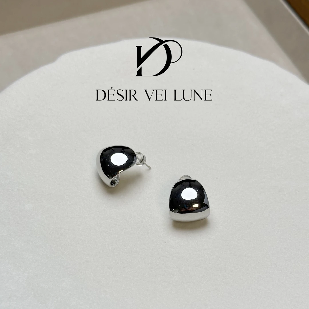 铜合金耳饰 耳钉6666法式小众