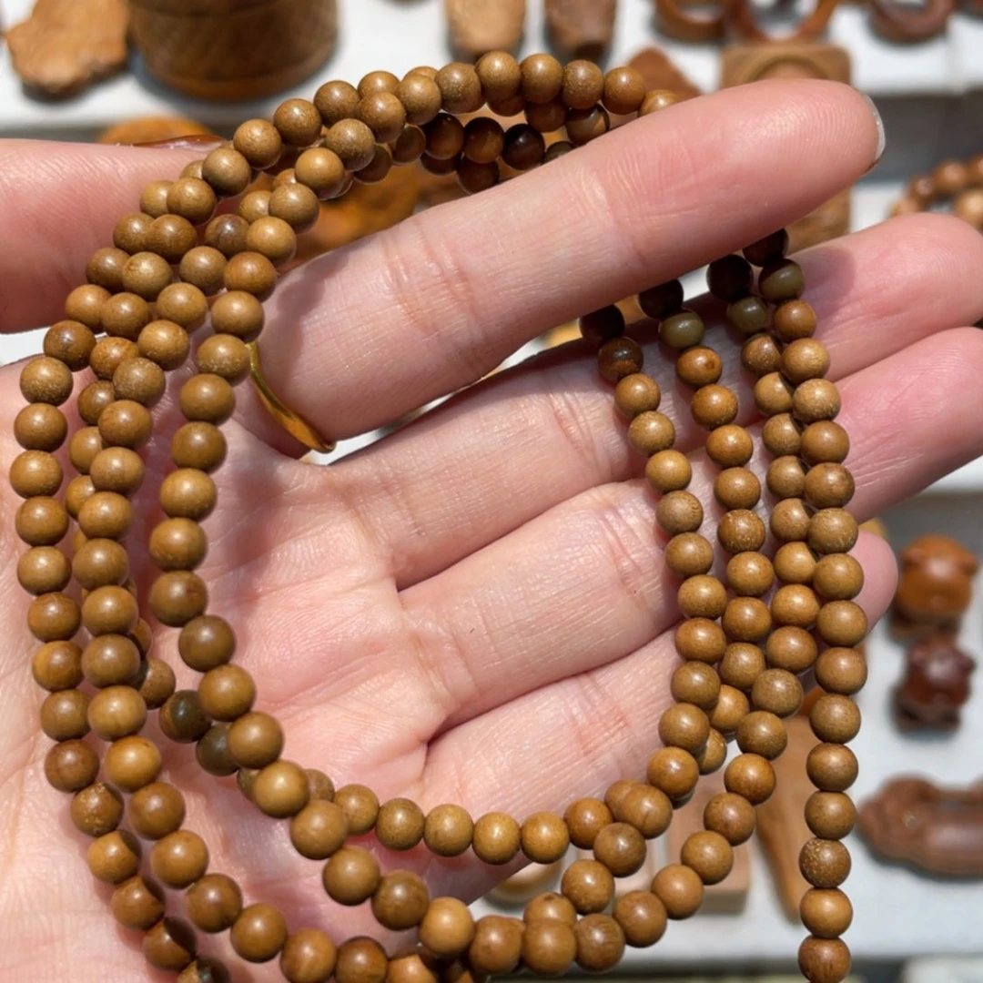 【闪购商品】檀香木手串/手链0.4×216微瑕珠子