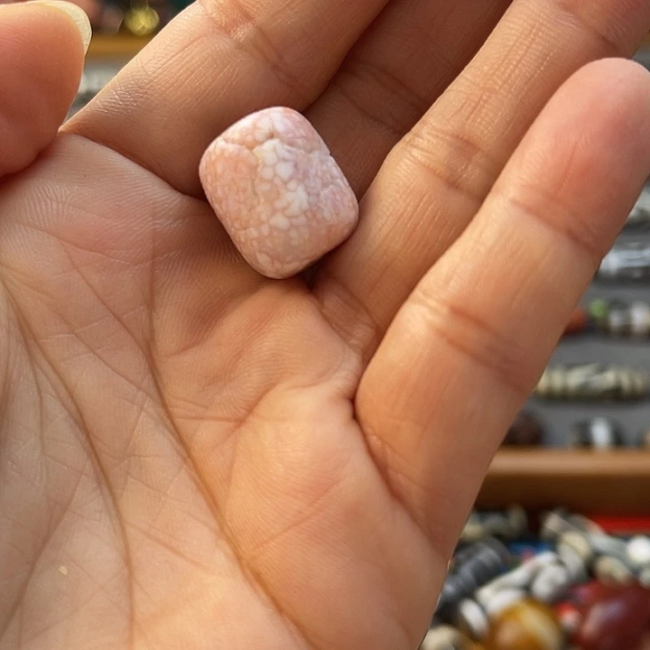 孑***柔玛瑙/玉髓未镶嵌颈饰